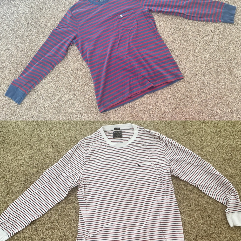 Abercrombie & Fitch Long Sleeve Tees